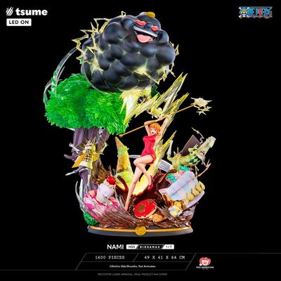 One Piece - Nami - Zeus - HQS Dioramax - 1/7 (Tsume)