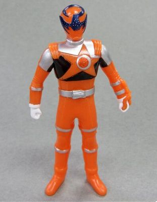 Uchuu Sentai Kyuranger - Sasori Orange - Candy Toy - Sofubi Figure - Sofubi Hero - Sofubi Hero Uchuu Sentai Kyuranger 2